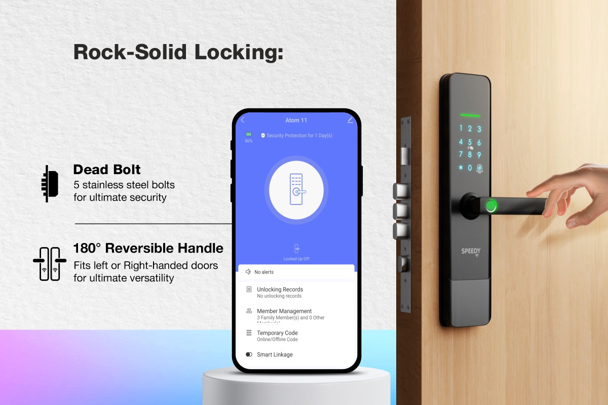 Speedy door locks