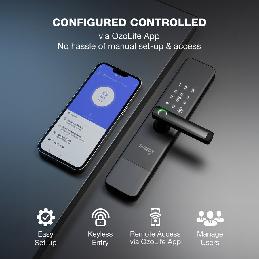 Buy Smart Digital Locks | Biometric Fingerprint Door Locks Online - Speedy